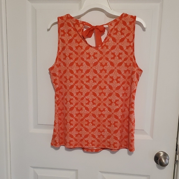 CUTE! Cato Coral Patterned Tank Top - Picture 3 of 4